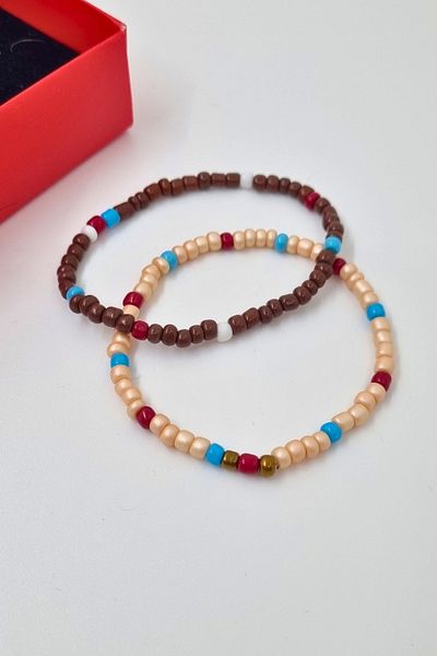 KRIMO Kpop Exo Baekhyun Beaded Bracelet Set