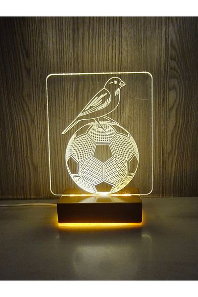 Vipyol Canary Football Ball Design Led Night Light Gift