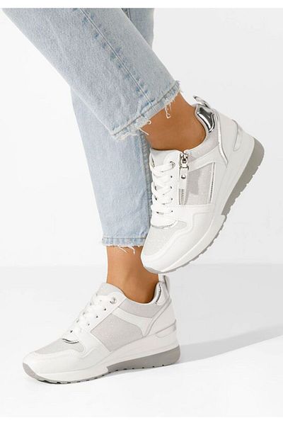 B T Shoes Sneakers Cu Platforma Rafina V2 Albi