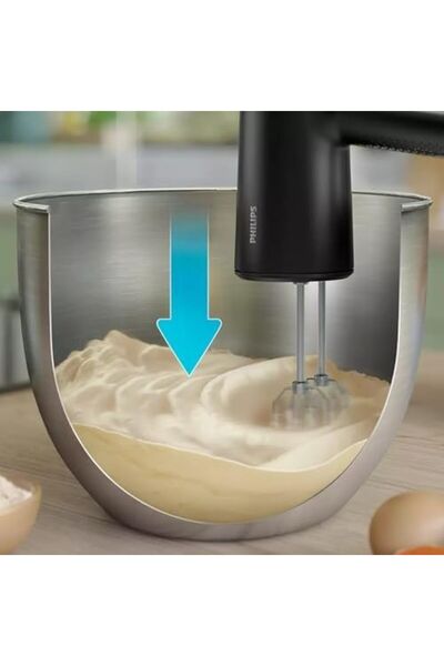 Philips 5000 Serisi El Mikseri, 3'ü 1 Arada El Mikseri, Güçlü 500W Motor (HR3781/20)