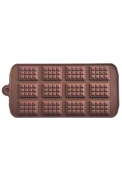 Genel Markalar Çikolata Kalıbı - Silikon - Mini Tablet