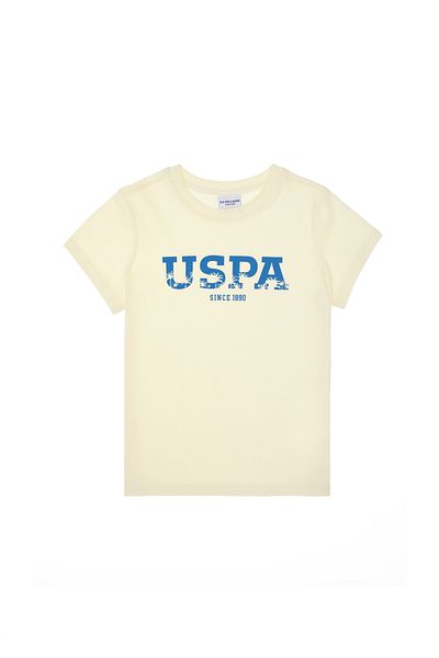 U.S. Polo Assn. Boy's Lemon Basic Crew Neck T-Shirt 50306512-Vr035