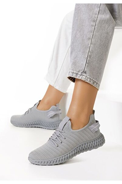 B T Shoes Pantofi Sport Dama Gri Esaela