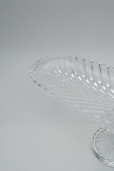Alegre Glass Fish Boat 39*14 Cm