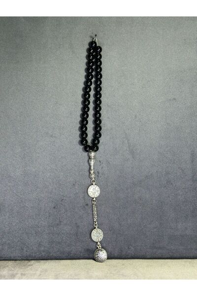 Anemore Collection سبحة من حجر العقيق بقطع كروي 7 مم × 7 مم