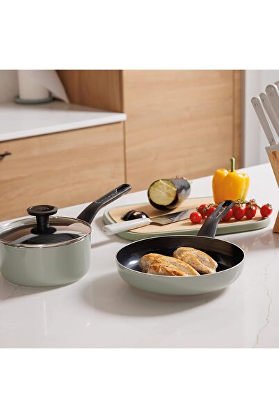 Berghoff GLINTS Sage Cookware Set - 7PCs