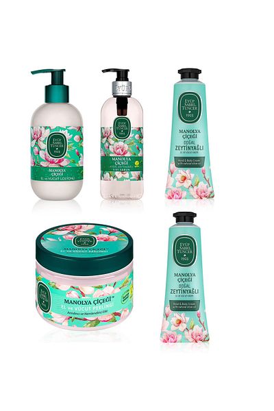 Eyüp Sabri Tuncer Eyüp Sabri̇ Tuncer Magnolia Flower Series-14-Peeling, Liquid Soap, Foam Soap, Creamx2