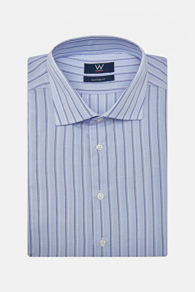 W Collection Blue Long Sleeve Shirt