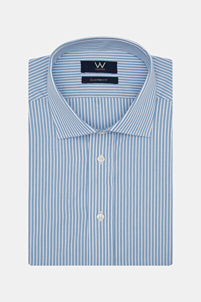 W Collection BEYAZ UZUN KOLLU GÖMLEK