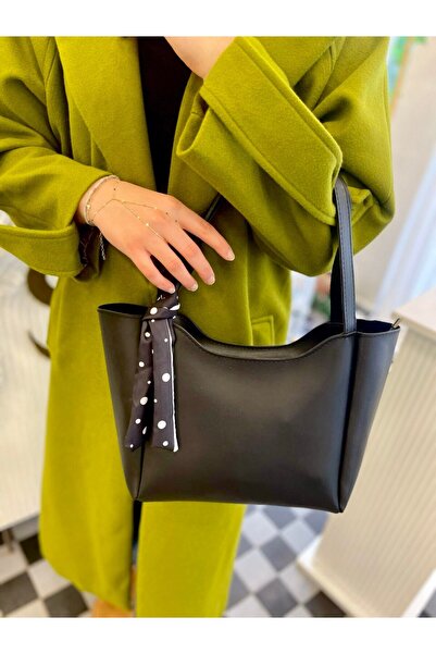 İAMBTŞY Large Capacity Soft Leather Women's Shoulder Bag - Shiny Dizanyli
