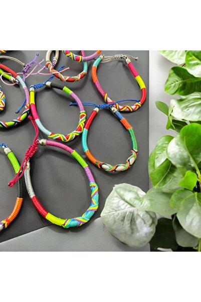 LİVZA BİJUTERİ Bohem Asansör Uçlu Ayarlanabilir Bileklik