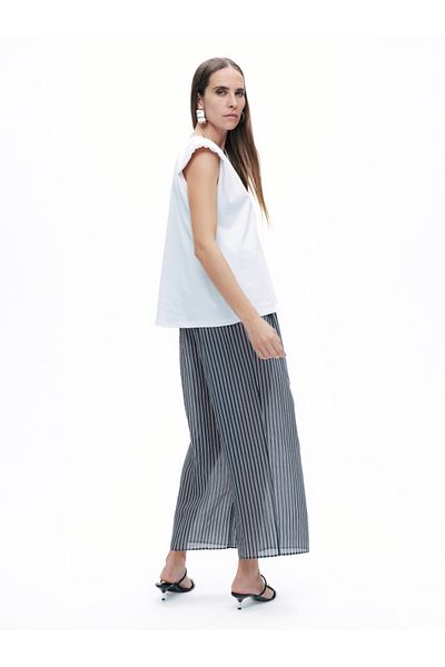 Nocturne Striped Transparent Trousers