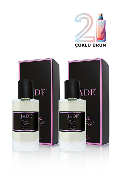 JADE Opium Black | Oryantal Kadın Parfüm, 50ml, EDC, 2'li Ürün