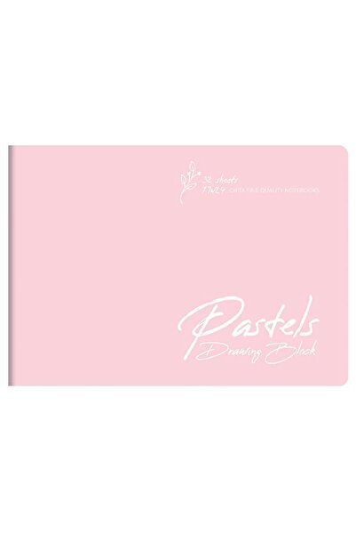 Gıpta PASTELS 17x24 PP KAPAK TEL DİKİŞLİ RESİM DEFTERİ 32 YP.