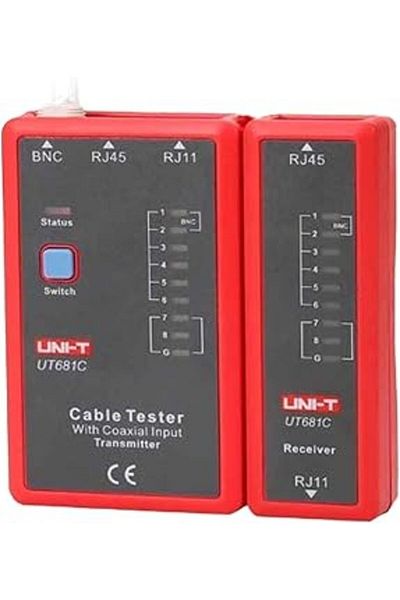 Mu Art جهاز اختبار كابل الشبكة Uni-T Ut681C