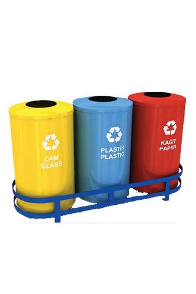 Palex Triple Recycling Bin