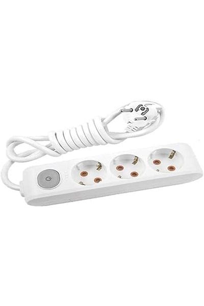 mivento 90117301 Multi-let Triple Socket with Switch Ball Cable 1 Mt