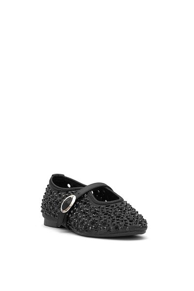 Ayakkabı Fuarı Women's Black Ballerinas - Elite Pm567 K867T Model
