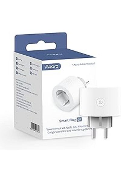 STOREMAX Zigbee Plug, Requires Aqara Hub, Power Measurement, Programming, Timer Mode and Voice