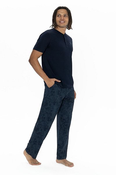U.S. Polo Assn. Ανδρικό κοντομάνικο σετ πιτζάμες U.S. Polo Assn 3'lier Navy Blue
