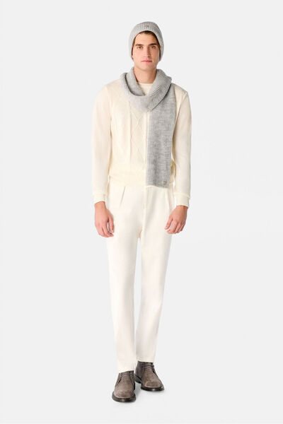 W Collection EKRU BİSİKLET YAKA UZUN KOLLU KAZAK