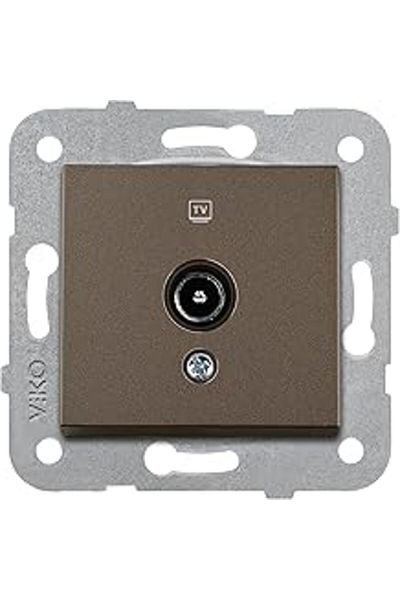 VİKO Viko Novella Anthracite Tv End Mechanism Button Cover