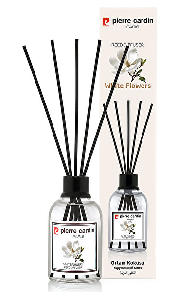 Pierre Cardin Reed Diffuser 110 ml - Whıte Flowers (BEYAZ ÇİÇEKLER)- Oda Kokusu