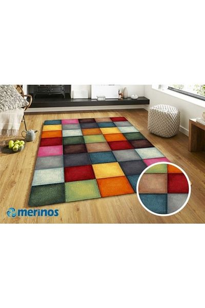 Merinos Covor MERINOS, Belis 22605 110 Multi , 120 x 170 cm, densitate covor 3 KG/m², grosime covor 13 mm