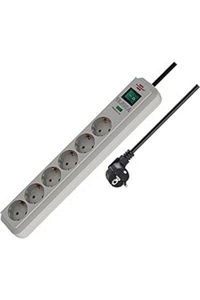 STOREMAX Beya: Brennenstuhl 13.500 Ampere 6-Current Protected Extension Socket