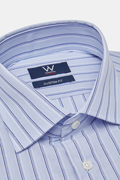 W Collection Blue Long Sleeve Shirt