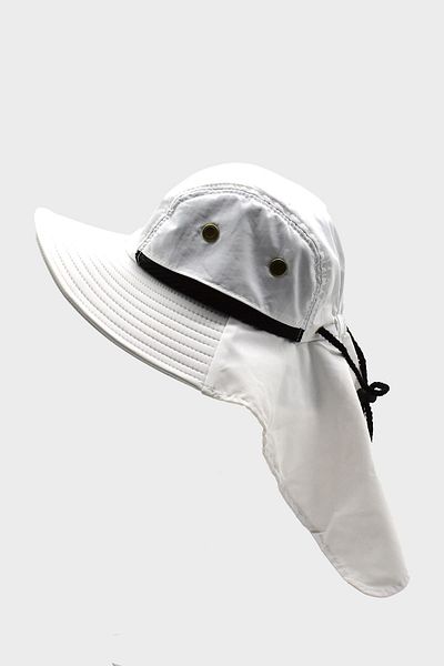 Külah Breathable UV Sunscreen Hat White Legionary Safari Hat
