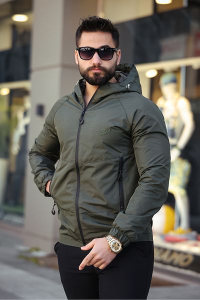 S&M CLOTHİNG Εποχιακό παλτό αδιάβροχο αδιάβροχο και αντιανεμικό New Season