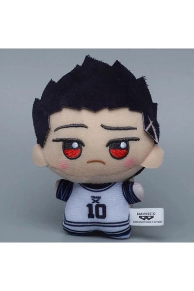 Choice About 10cm Barou Shouei New10cm Blue Lock Plush Toy KeyChain Pendant Nagi Seishiro Chigiri Hyoma Gag