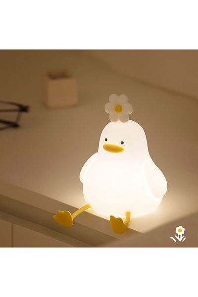 Choice Style D Duck Silicone Night Light For Children With Timer Usb Rechargeable Dimming Touch Lamp Sleepi