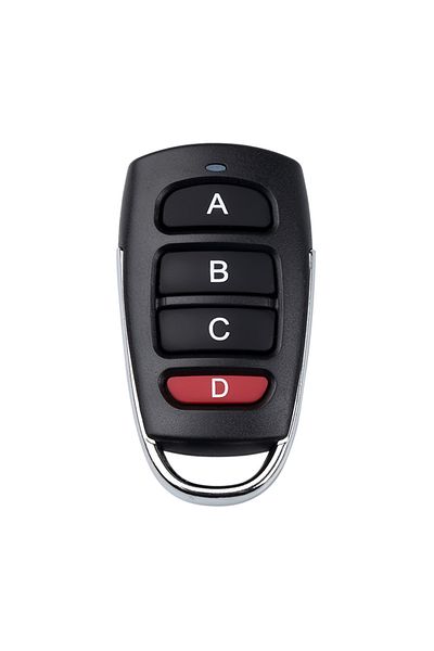 Choice جهاز تحكم عن بعد لاسلكي بتردد 433 ميجاهرتز، زر ABCD، نسخ رمز بوابة المرآب، جهاز نسخ المفاتيح بتردد 433 ميجاهرتز