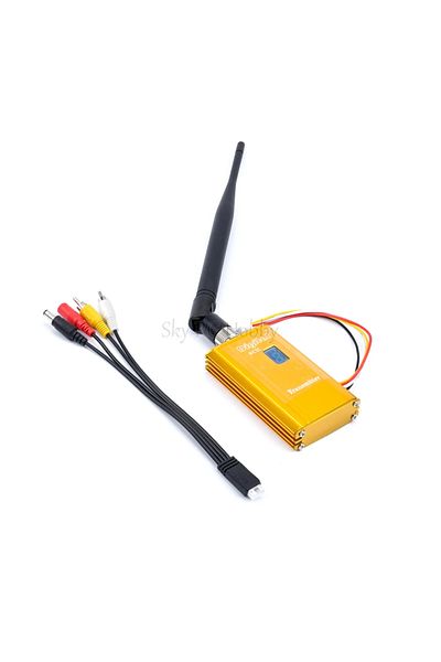 Choice Transmitter FPV 1.2Ghz 1.2G 8CH 1500mw Wireless AV Sender TV Audio Video Transmitter Receiver For QA