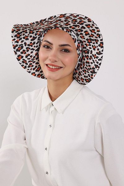 Aisha's Design عمامة قبعة بونيه مع قبعة منقوشة على شكل فيونكة قابلة للإزالة، S-4YD