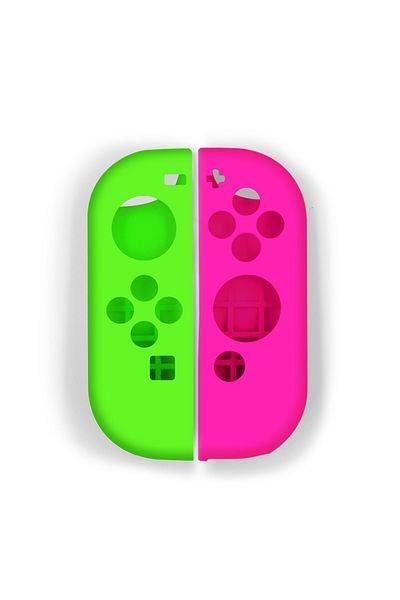 Choice B New for Joy con Silicone Rubber Skin Case Cover for Switch Joycon Controller Protection Sleeve Cas
