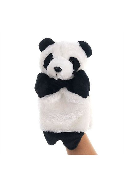 gootrades Panda Animal Hand Puppet Cat Dolls Plush Hand Doll Puppets For Telling Story Cartoon Plush Toys