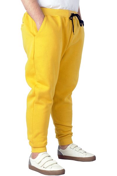 ModeXL Mode Xl Large Size Ανδρικό Φούτερ 3ip 20583 Mustard