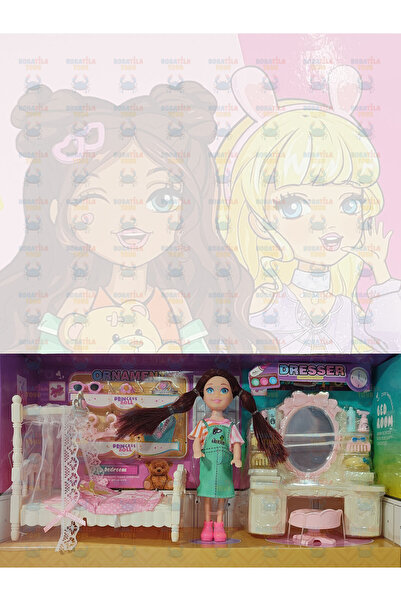 Boratila Toys Sparkle Bella Priness Eğlenceli Yatak Odası Temalı Oyun Seti
