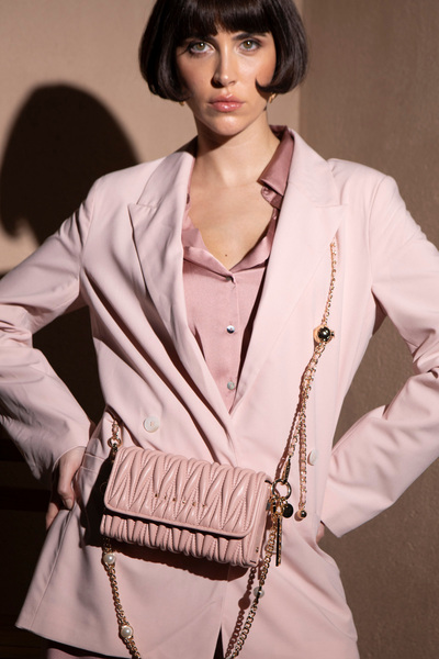 Sisley Pink Sly190 Women's Crossbody Bag