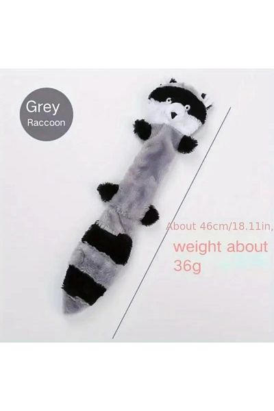 Choice Gray Bite Resistant Vocal Pet Products Grinding Teeth Cleaning Educational Dollplush Fur Shell Dog T