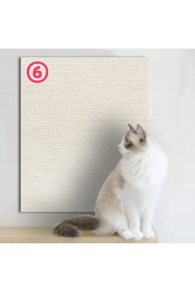 Choice 30x200CM white Trimmable Self-Adhesive Carpet Cats Scratch Board Wall Anti Cat Scratch Sofa Diy Cats