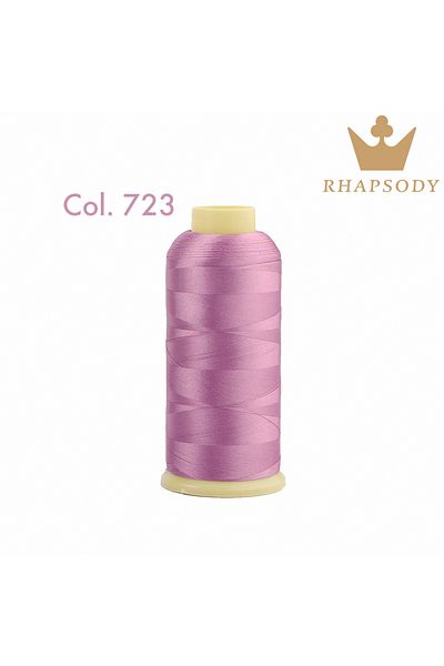 Choice 723Chateau Rose 40WT 120D/2 5000m Polyester Embroidery Thread for Brother/Singer Machine Household S