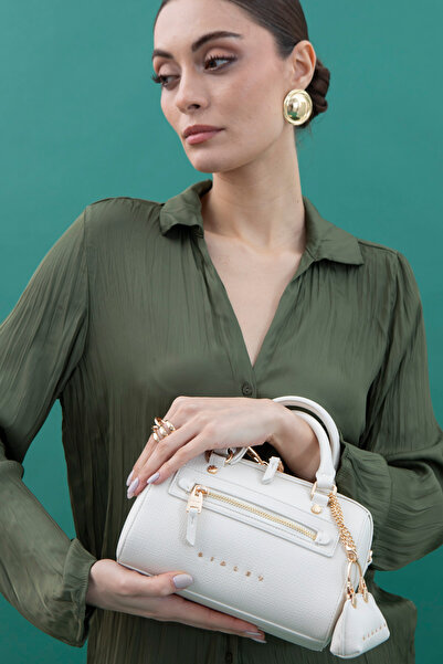 Sisley White Women's Handbag Sly153