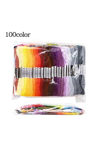 Choice 100 Colors No Repeat 50/100/150/200/447 Pieces Cross Stitch Embroidery Floss Home Sewing Craft Threa