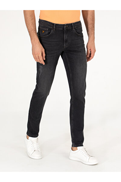 Cacharel Siyah Slim Fit Jean Pantolon 50267846-DN0019
