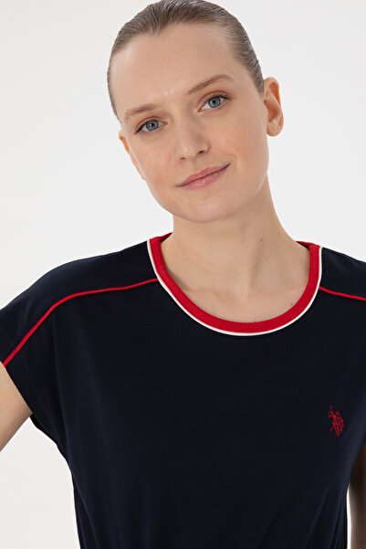 U.S. Polo Assn. Kadın Lacivert Gecelik 50312788-VR033