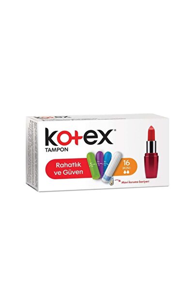 Kotex Tampon Süper - Mini - Normal 384 Lü Karma Set (24PK*16)